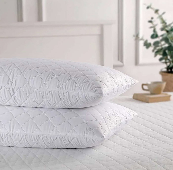 L'essentiel linge de maison Protector de Almohadas Impermeable Blanco (2 piezas) L'essentiel linge de maison Protector de Almohadas Impermeable Blanco (2 piezas)